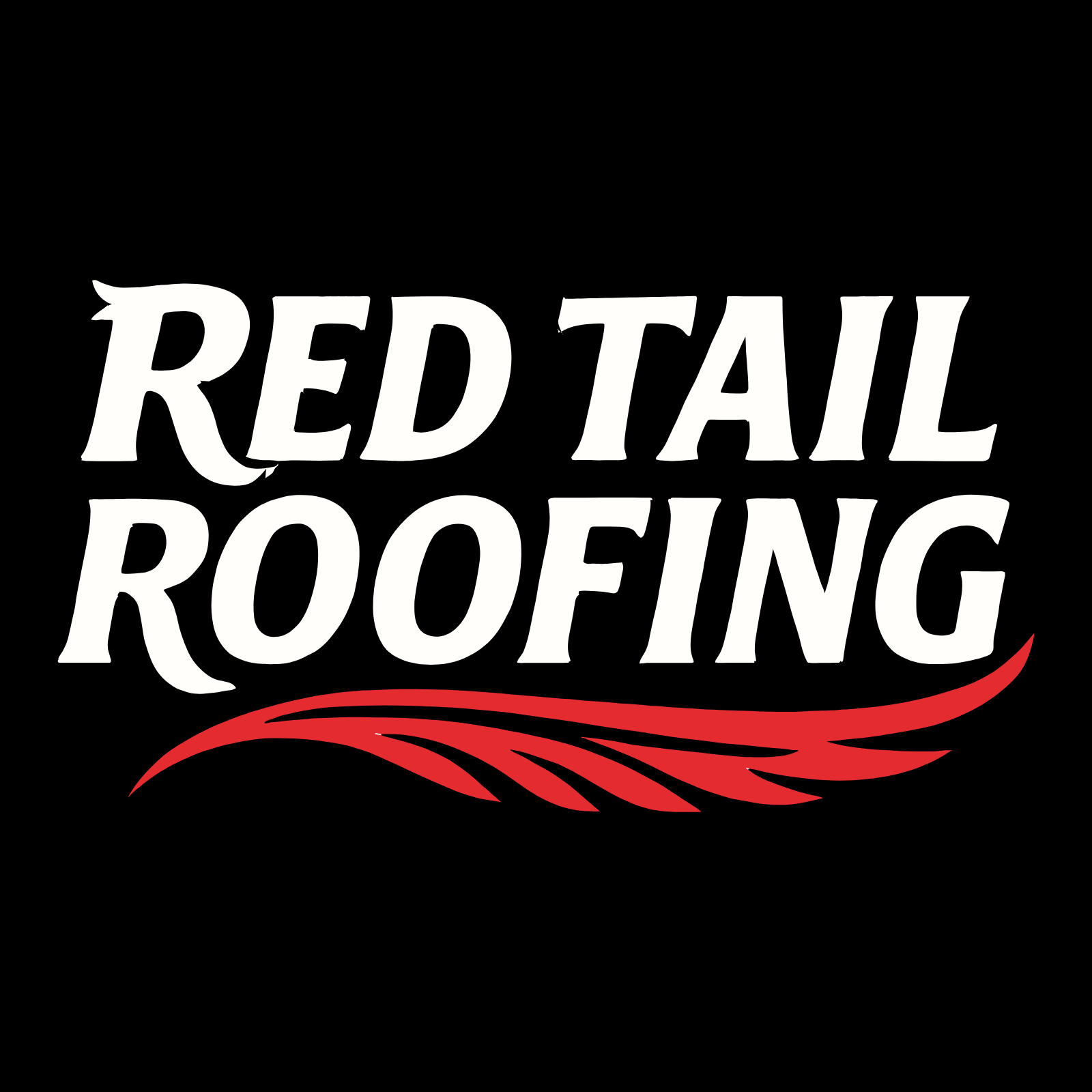 Red Tail Roofing Logo